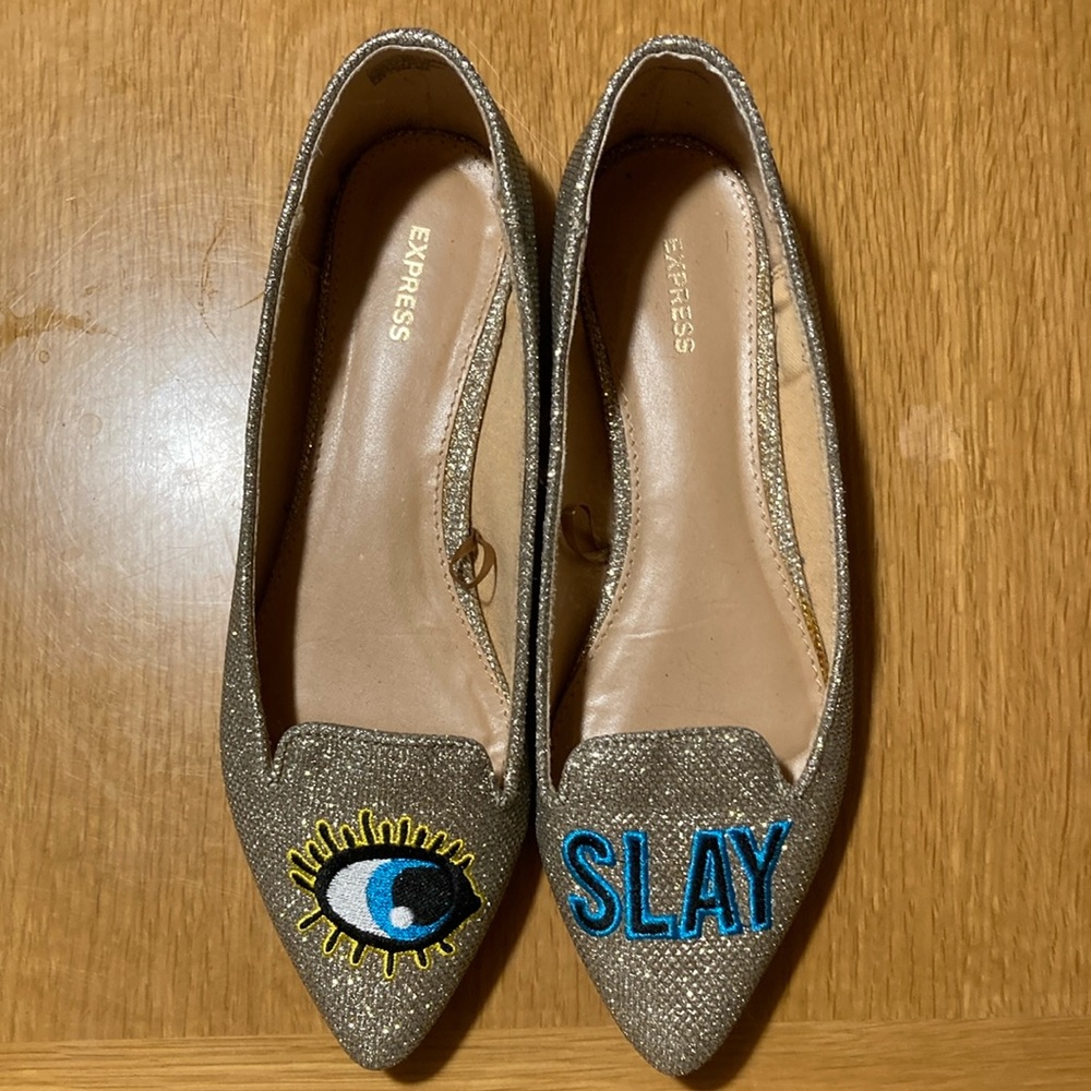 Size 7 I Slay Express Flats